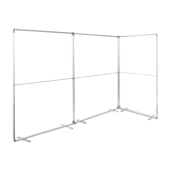 SEG SmartFrame 100x250cm inkl. doppelseitigem Print (oder Rückseite weiß)